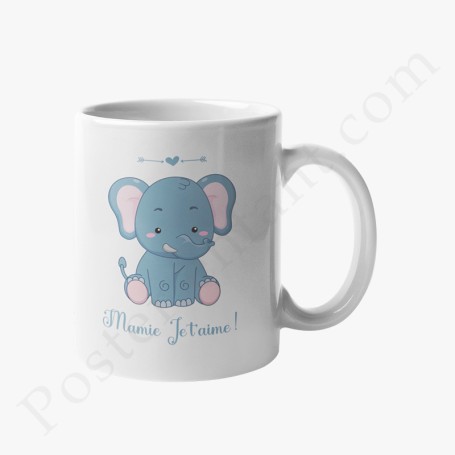 Mug : Mamie je t'aime !