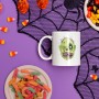 Mug : Halloween monstre vert