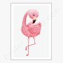 Affiche : Flamand rose