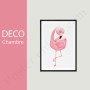 Affiche : Flamand rose