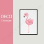 Affiche : Flamand rose