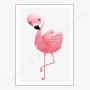 2 Affiches : Flamands roses