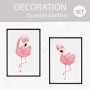 2 Affiches : Flamands roses