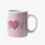 Mug : Love avec coeur