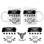 Mug biker pour papa à personnaliser