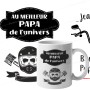 Mug biker pour papa à personnaliser