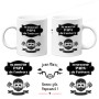 Mug biker pour papa à personnaliser